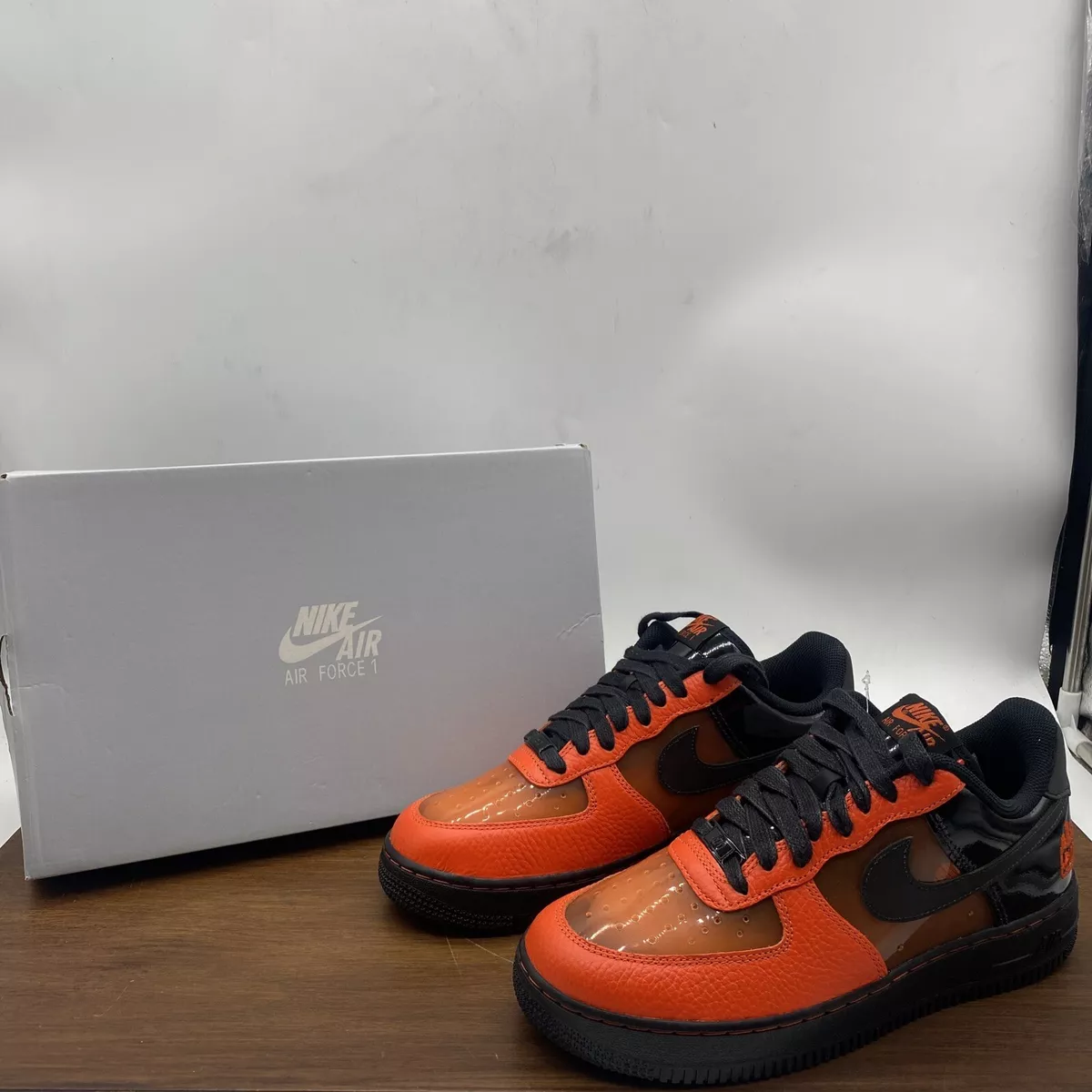 Nike Air Force 1 Low Black Skeleton Halloween (2019) Men's