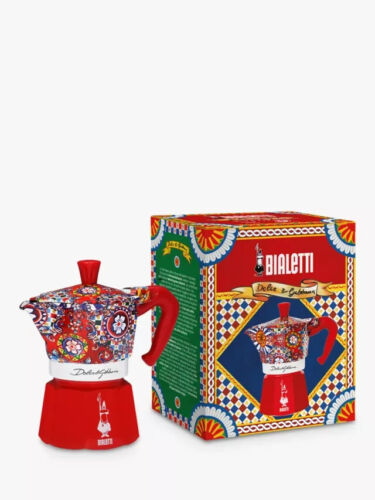 Bialetti Dolce & Gabbana sicilienne 3 tasses cafetière expresso D&G - Photo 1 sur 3