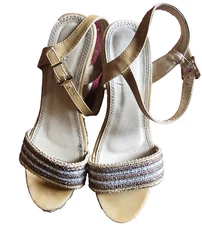 Top Moda Women wedge cream shoes 7