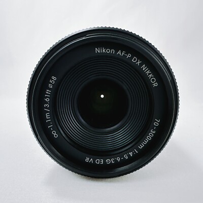 Nikon AF-P DX NIKKOR 70-300mm f/4.5-6.3 G ED VR Lens 18208200627| eBay