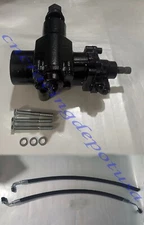 1958 to 1964 Chevy Bel Air Impala Power Steering Gear Box Upgrade Kit with Hoses