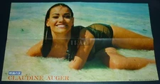CLAUDINE AUGER Thunderball 007 Bond Girl 1966 JPN Pinup Poster 11.4x20 #fg/y