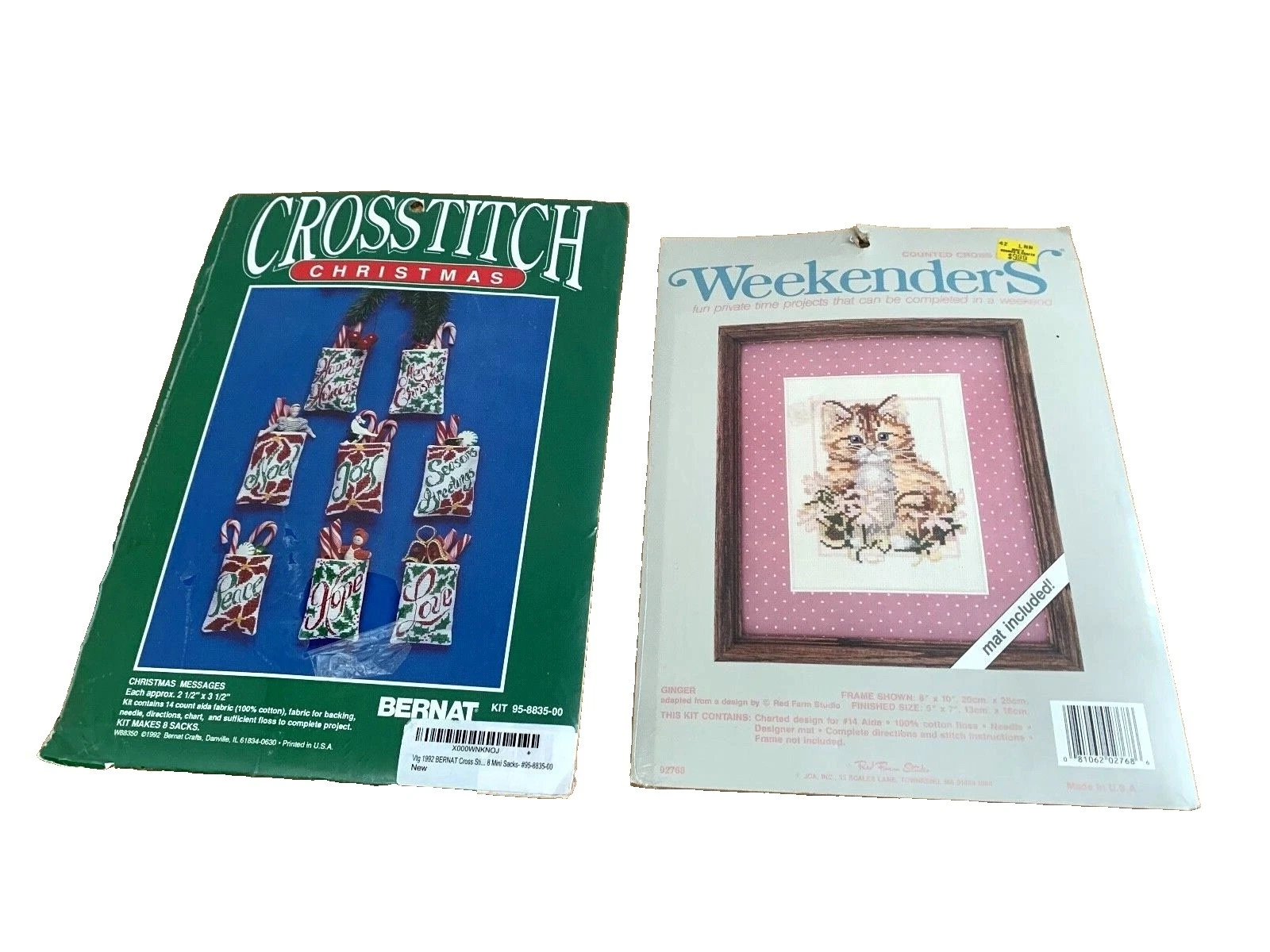 Bernat Holidays Cross Stitch Charts