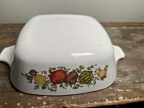 VINTAGE Corning Ware Spice of Life Casserole Dish 1 3/4 cup P-41-B, lot of 2 - Picture 8 of 9