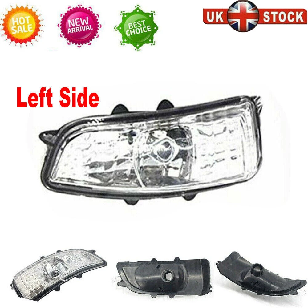 Front Wing Mirror Indicator Light Lamp Lens For Volvo S40 60 V70