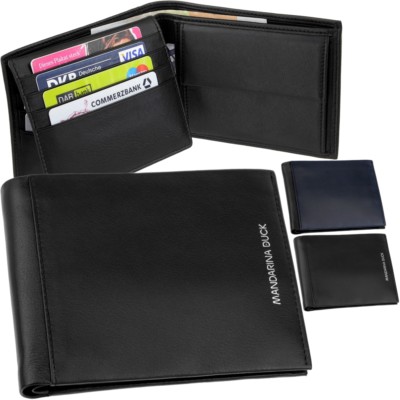 Mandarina Duck Men's Leather Wallet Extra Soft Purse Wallet Purse | eBay