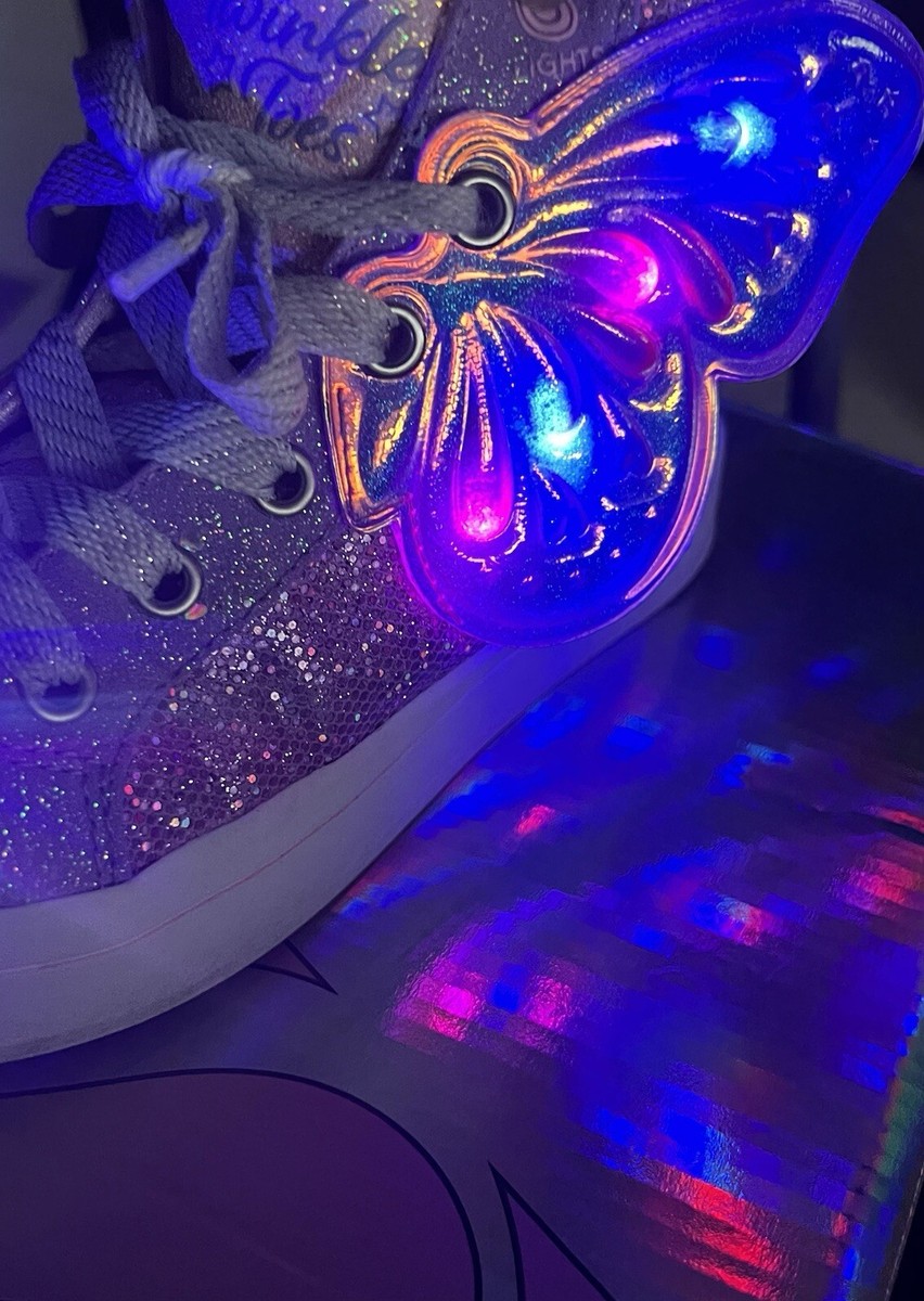 Purple Skechers Kids' Lights Sneaker Uk Skechers Childrens