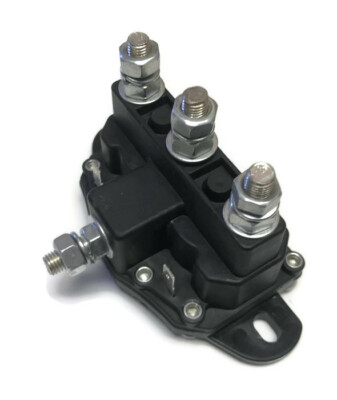 6 Terminal Continuous 12 Volt Winch Motor Contactor - REVERSING SOLENOID RELAY