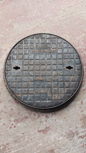 cast iron manhole cover frame used 450X450MM