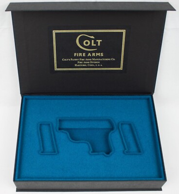 PISTOL PRESENTATION CUSTOM DISPLAY CASE BOX for COLT VEST POCKET