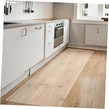 Clear Runner Rug for Hallway, 36 x 72 Inch Clear Floor Protector, Waterproof