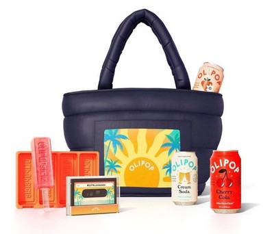 OLIPOP Summer PR Box Limited Edition /5000 Includes Speaker + Insulated Tote Bag