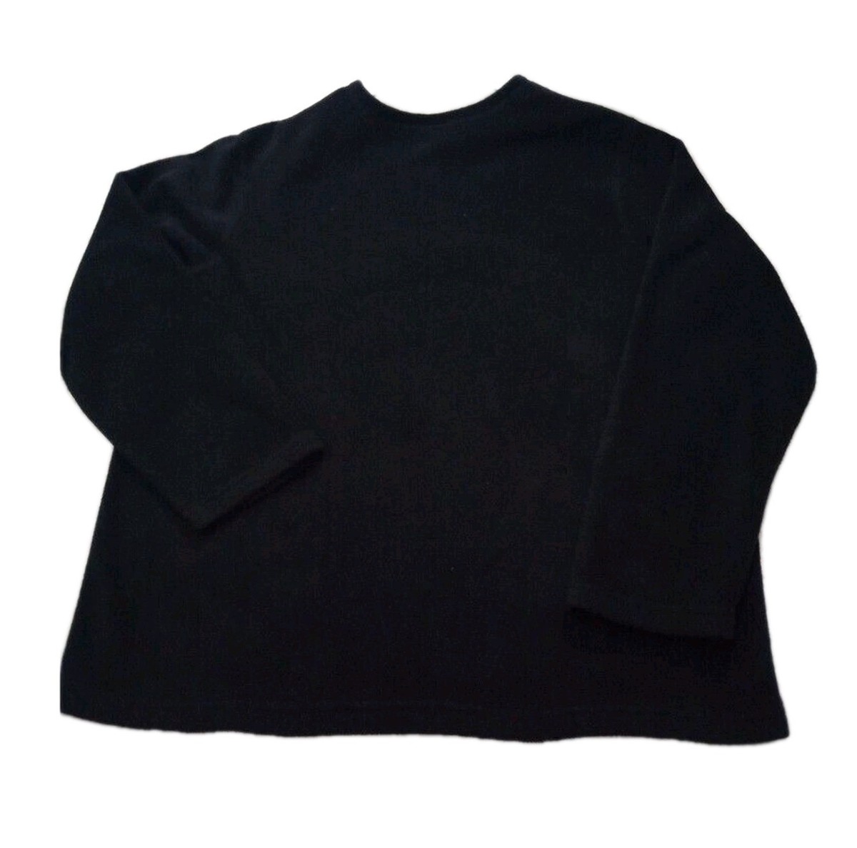 Premier International Christmas Fleece Cardigan XL Black Ugly Sweater Gift Butto View 3