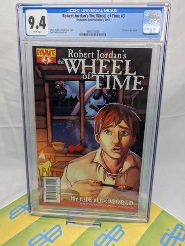 ROBERT JORDAN'S THE WHEEL OF TIME #3 CGC-Grade 9.4 [2010] Rand al'Thor Cover