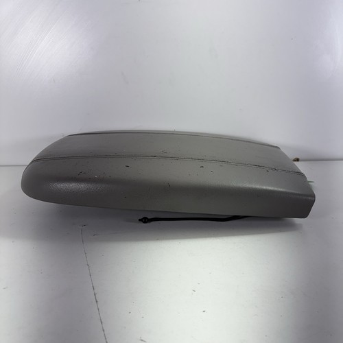 Ford Expedition Lincoln Navigator 1998-2002 consola delantera reposabrazos tapa cuero gris - Imagen 15 de 23