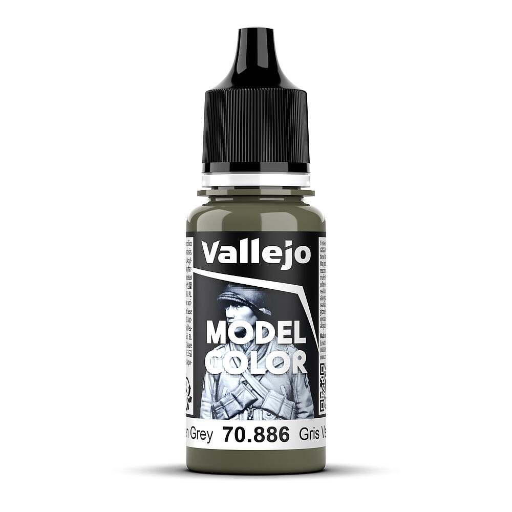 Vallejo 70.886 - Green Gray - Matte - 17 Ml
