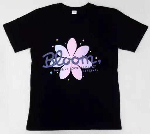 Clothing Bloom. Tshirt Black Free Size 