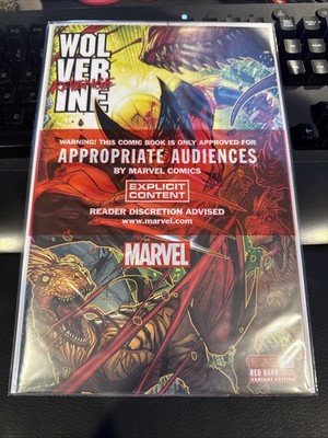 Wolverine  Revenge - Red Band 1 2024 Marvel Polybagged Jonboy Myers Variant