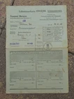 German WW2 Third Reich tax document Berlin