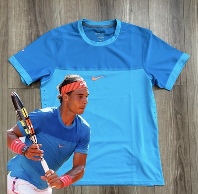 Rafael Nadal Nike 2015 Rome Madrid Shirt size:M (JPN L) RAFA Polo