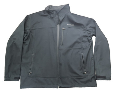 Columbia Ascender Softshell Jacket for Men, Size XXL - Black