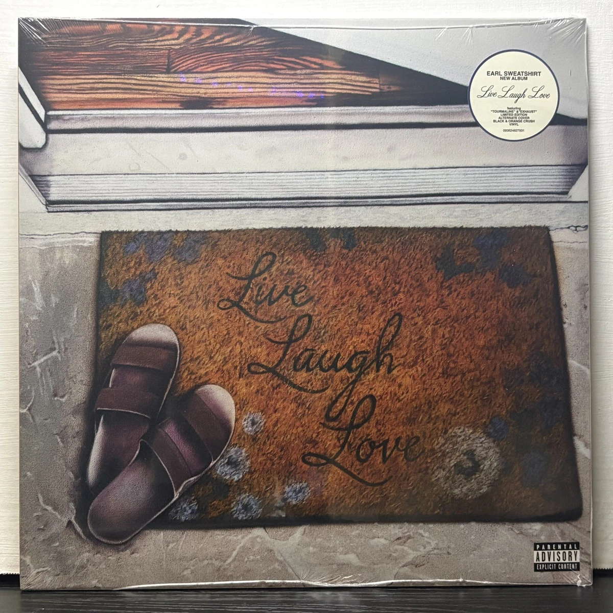 洋楽 Mach-Hommy CD Earl Sweatshirt Navy Blue i didn't know Earl