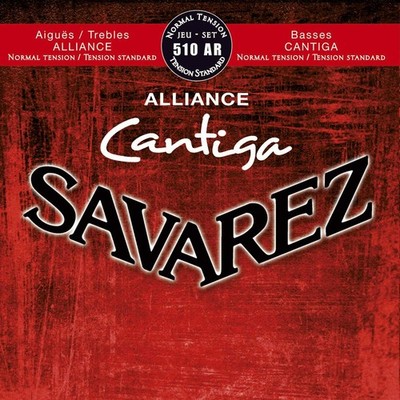 Savarez 510Ar Nylon Guitar String Set Alliance Cantiga Normal Tension
