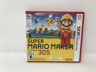 Super Mario Maker 3DS - Nintendo 3DS - Complete In Box CIB 