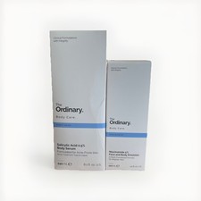 2 PCS The Ordinary: Salicylic Acid 0.5 Body Serum  Niacinamide 5 Emulsion,NIB
