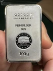 Geiger Edelmetalle 100 Gram Security Line Fine Silver Bar