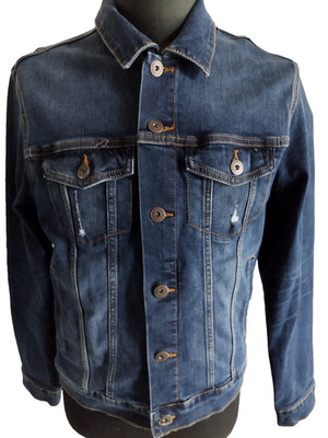 Goodfellow & Co Herren Jeansjacke Blau Denim Größe M Baumwolle Freizeit Klassisc