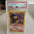 2000 POKEMON ROCKET #21 DARK CHARIZARD PSA 7