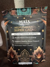 MAIA High-Flavanol Super Cacao with NATTOKINASE 7oz 30 servings