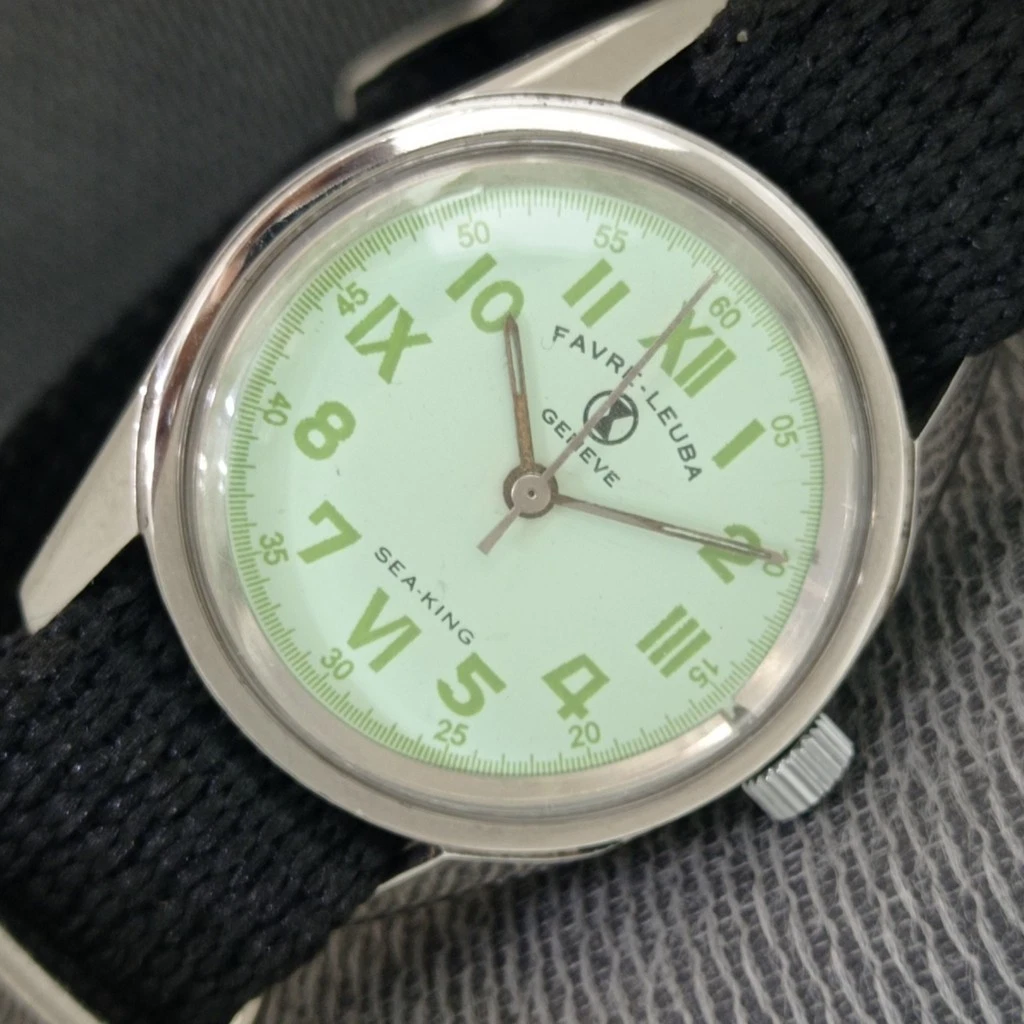 Favre Leuba Men's Mechanical Hand-Winding Wristwatches for sale | eBay