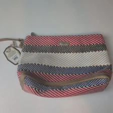 Sun N' Sand Accessories - NEW Mixed Pattern Hand Strap Bag/Purse