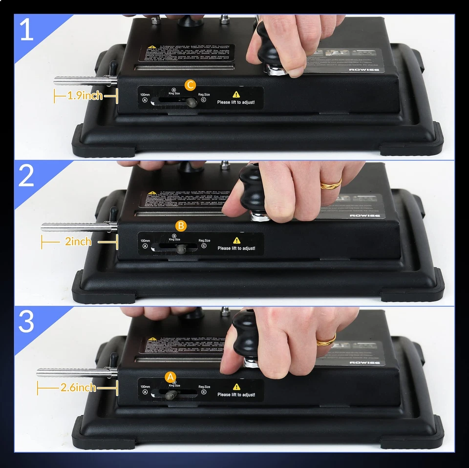 Cigarette Rolling Machine for DIY Cigarettes - 100mm Tobacco Roller - Image 4 of 4