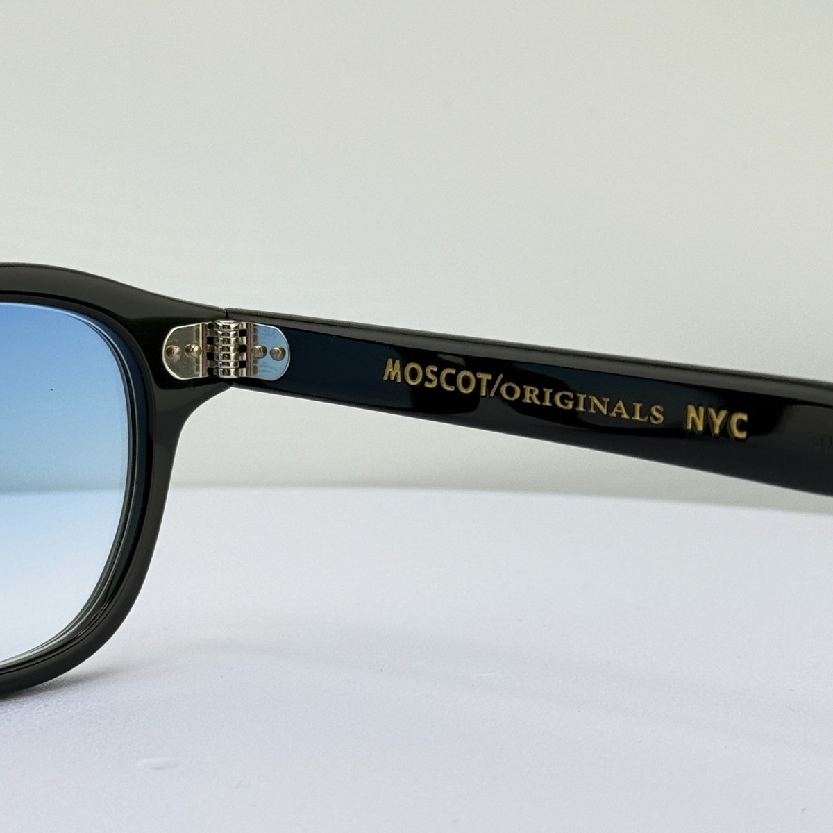 MOSCOT LEMTOSH SUNGLASSES JOHNNY DEPP BLACK BLUE GLASSES NEW | eBay