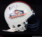 Brian Urlacher Signed Bears Soldier Field Riddell Mini Helmet AUTO JSA COA