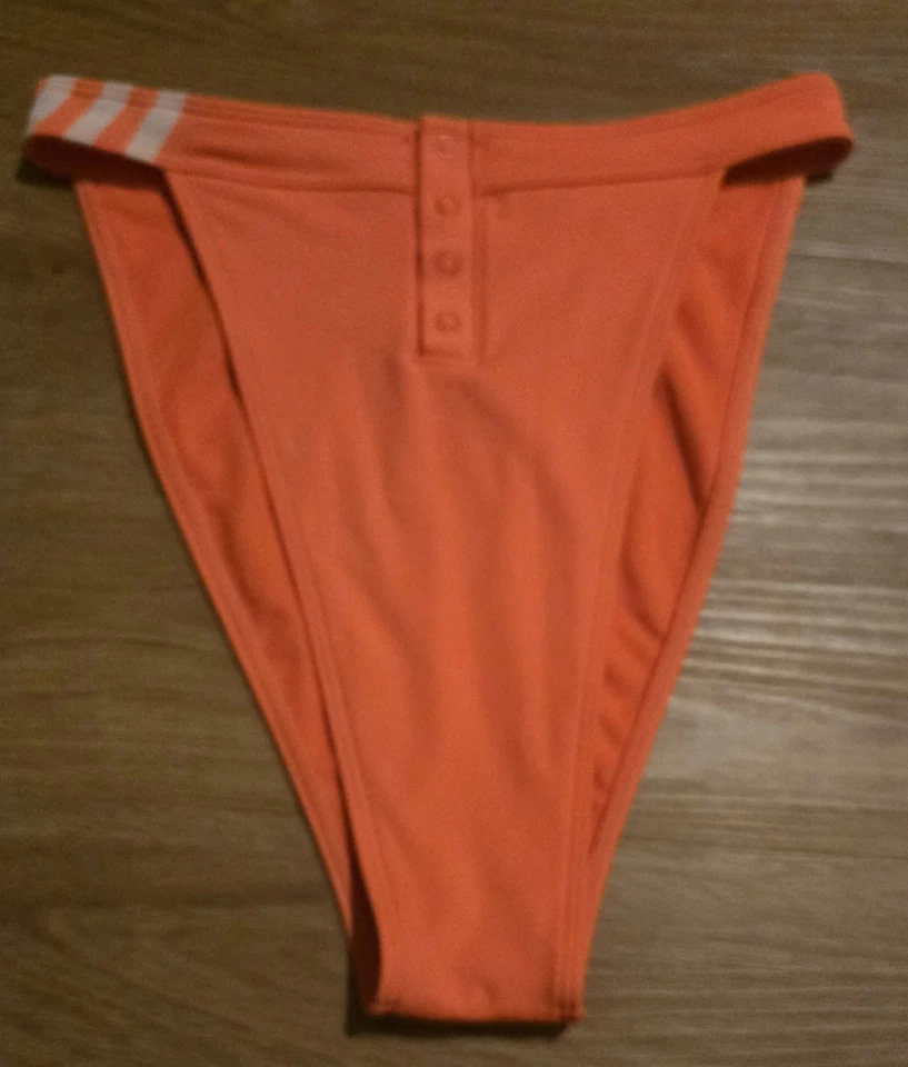 Bikini Adidas + Ivy Park para mujer talla M parte inferior de natación naranja Foto 2 de 4