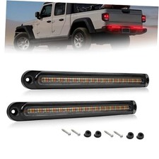 3 Color Trailer Brake Tail Light, 2 Pcs LED Sequential Turn Signal Running