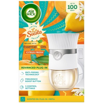 Air Wick Advanced Plug In Kit Duftöl Anti Fade Technologie - Citrus Fresh