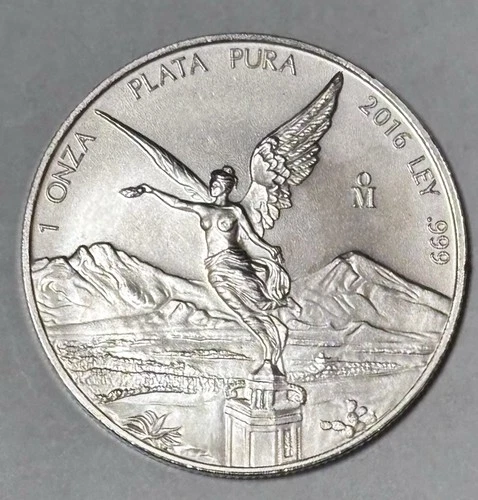 2016 Libertad BU 1 Oz Silver Round Mexico
