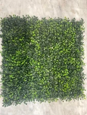 6pcs 19"x19" Artificial Boxwood Mat Wall Hedge Decor Privacy Fence Panel Grass