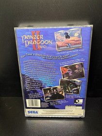 Panzer Dragoon 2 II Zwei - COMPLETE IN BOX + REG CARD & MANUAL CIB - Sega Saturn