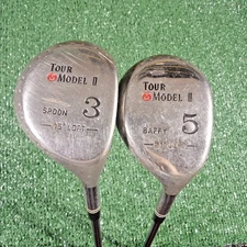 Tour Model II 3 & 5 Wood 15* Spoon/21* Baffy Steel Shaft Regular Flex RH