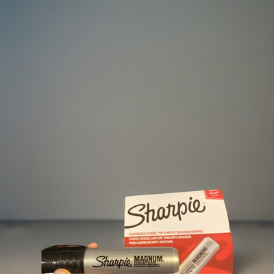 2pack Sharpie Magnum Oversized Permanent Markers Black