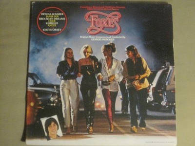 GIORGIO MORODER FOXES (ORIGINAL SOUNDTRACK) 2LP 1980 NBLP-2-7206 DISCO FUNK VG+