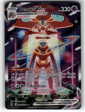 Deoxys VMAX GG45/GG70 Crown Zenith: Galarian Gallery NM (CLEAN) Pokemon Card TCG