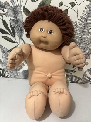 Cabbage Patch Kids - 1985 HM5 - KT Factory - Brown Hair & Brown Eyes - Vintage