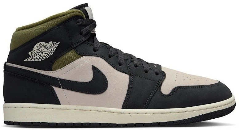 Jordan 1 Mid Medium Olive for Sale | Authenticity Guaranteed | eBay